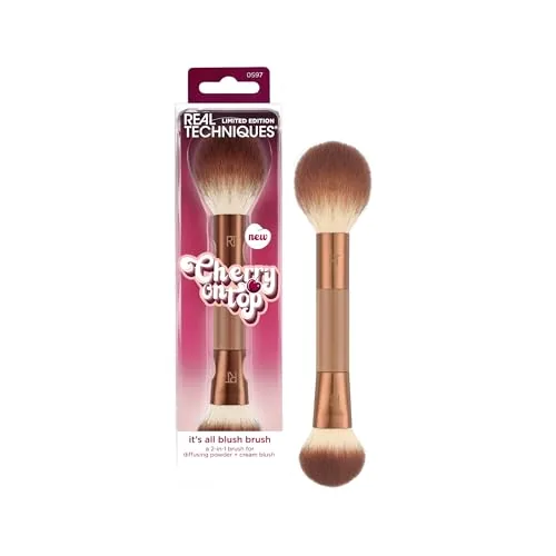 Real Techniques Cherry On Top It's All - Brocha para colorete