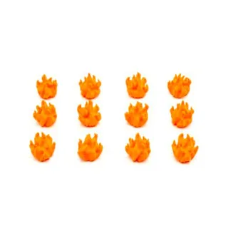BGExpansions Tokens de Fuego para Nemesis y Nemesis: Lockdown