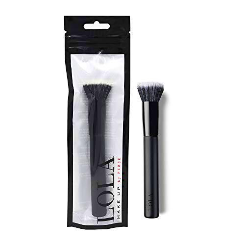 Lola Make-Up Cepillo de acabado profesional, tanto para productos líquidos como en polvo