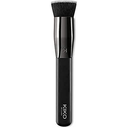 KIKO Milano Face 05 Round Foundation Brush | Brocha De Corte Plano Para Productos Líquidos O En Mousse