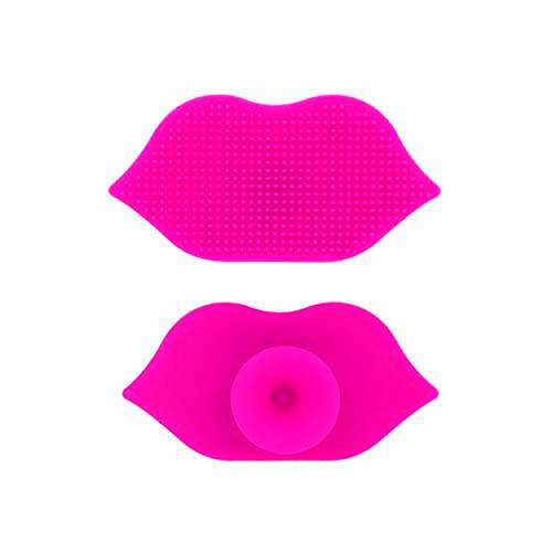 Cepillo facial de silicona, cepillo de labios de silicona