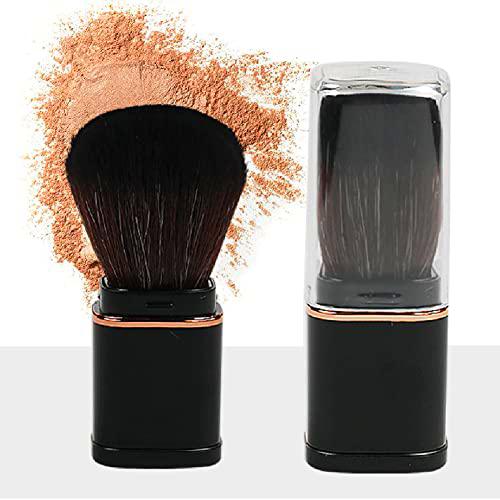Brocha para colorear, brocha de maquillaje, brocha de polvo: herramienta de belleza todo en uno para un tono impecable