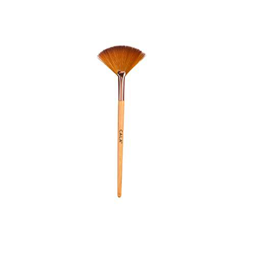CALA. Brocha de Maquillaje Cala Natural Bamboo Fan Brush