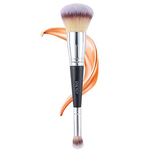 ENERGY Big-n-Small Brocha para Base 2 en 1, Brocha Correctora