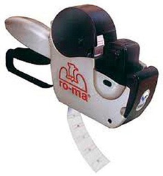 'etiquetadora "M821 tipo Manual. Cuerpo (material plástico resistente