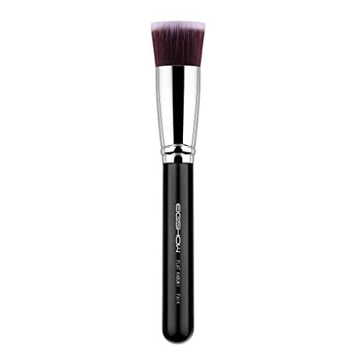 EIGSHOW Brocha de maquillaje de base con punta plana Kabuki para polvo mineral