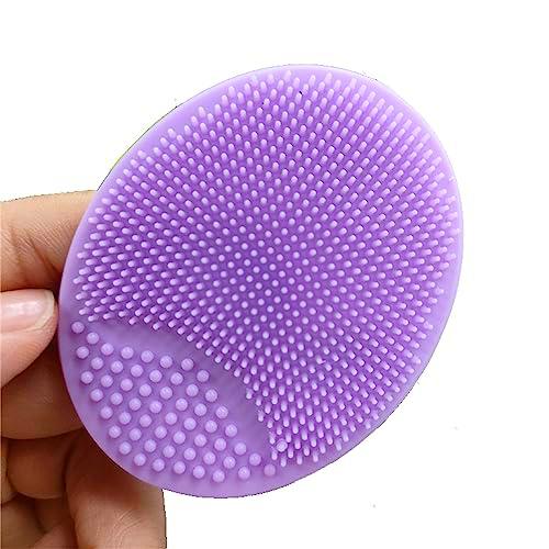 Poejetag Cepillo de limpieza facial de silicona, pequeño y suave