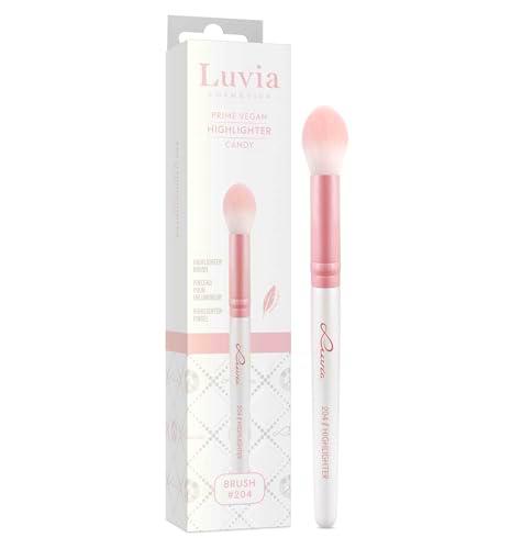 Luvia 204 - Brocha de maquillaje profesional, para resaltadores