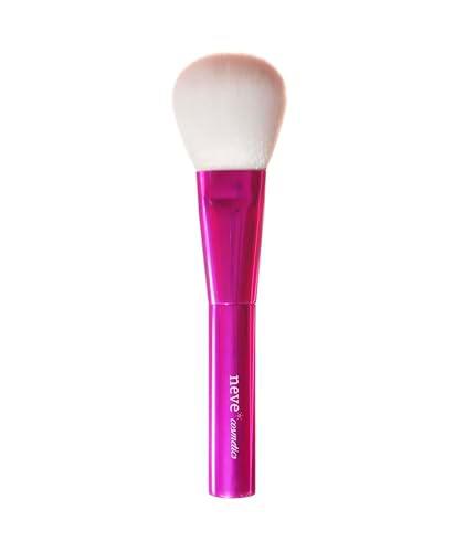 Neve Cosmetics cepillo facial ancho adecuado para polvos y bronceadores | "Azalea Powder"