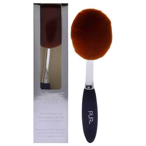 PUR Cosmetics Skin-Perfecting Foundation Brush - Large Grip Handle with Oval Head