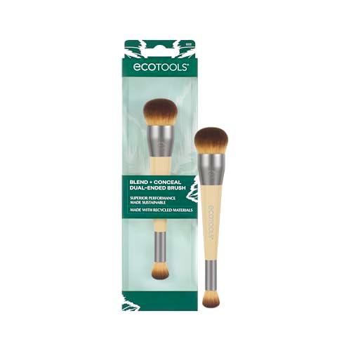 EcoTools Blend + Conceal - Brocha de maquillaje doble para base y corrector