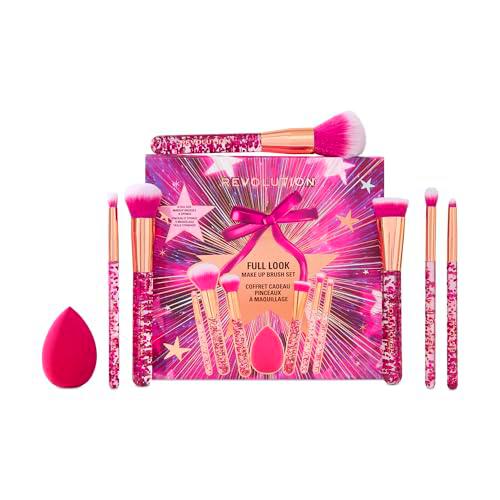 Revolution Set Regalo de Brochas de Maquillaje Full Look