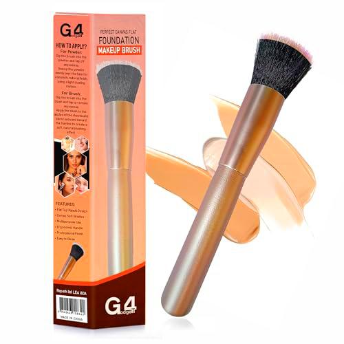 G4GADGET Brocha de base líquida, brocha superior plana de alta calidad para mezclar líquido