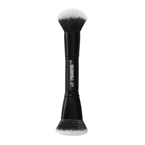 e.l.f. Bronceador líquido Camo y cepillo Duo de contorno