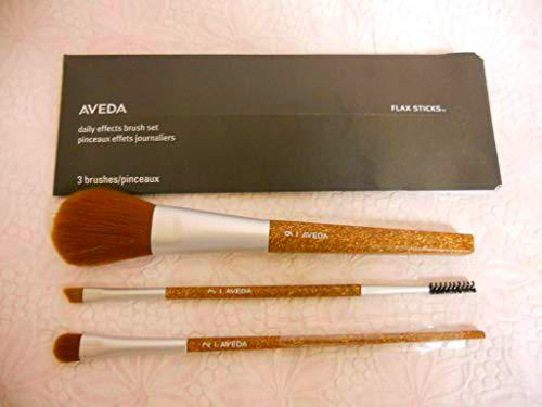 Aveda Flax Sticks Daily Effects Set de brochas (02 Medium sombras +07 cejas y pestanas +09 colorete)