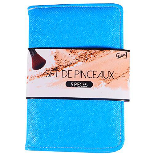 Gloss! Set de regalo - Kit de pinceles de maquillaje rosa/negro Set de pinceles de color aleatorio