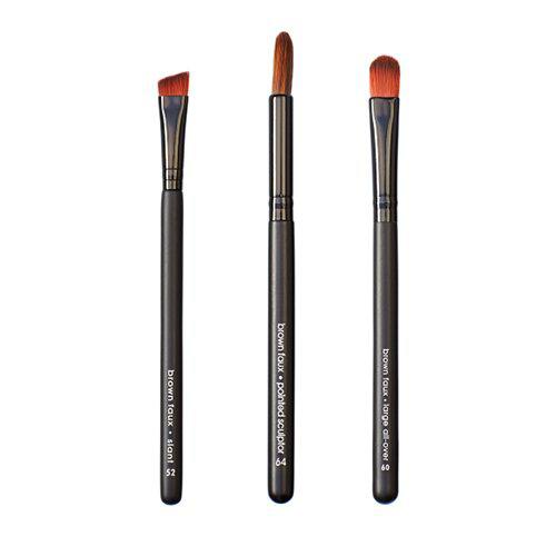 Vegan Love - Juego de pincel oblicuo para marcar facciones y pincel multiusos grande