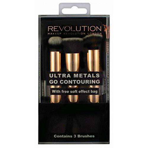 Revolution Ultra Metals Go Contouring - Juego de pinceles