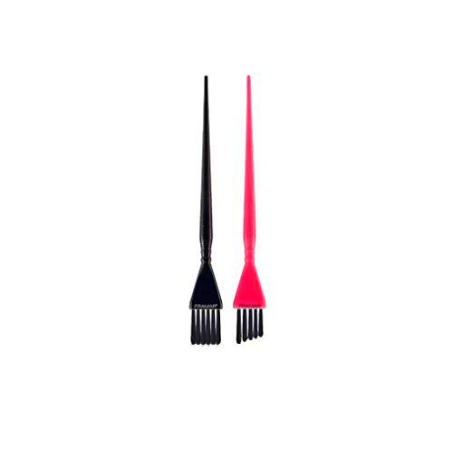 FRAMAR Kit DE BROCHAS DE Color para BALAYAGE (Rosa Y Negra)