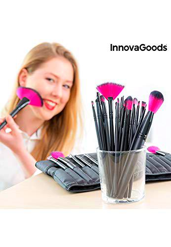 InnovaGoods Set de Pinceles y Brochas de Maquillaje