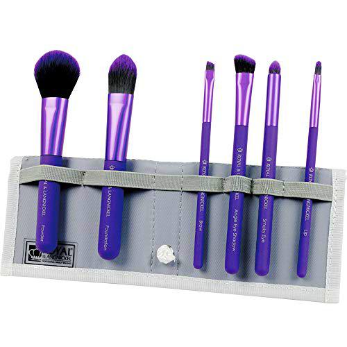 Moda Chic total Set cara con el caso, púrpura, Paquete 1er (1 x 6 piezas)