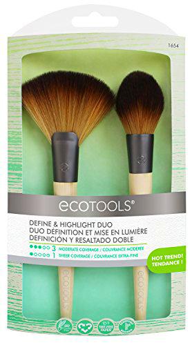 Ecotools® - Juego de dos brochas para definir e iluminar