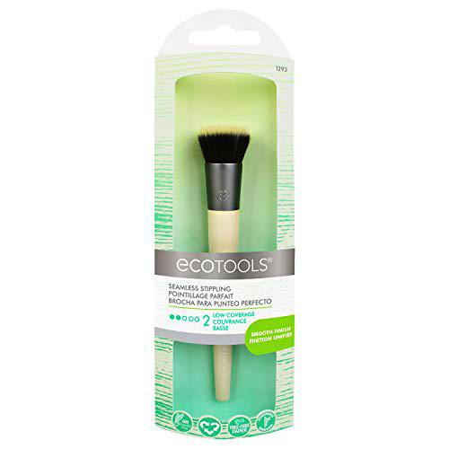 EcoTools® - Brocha de maquillaje, aplicación mediante punteado